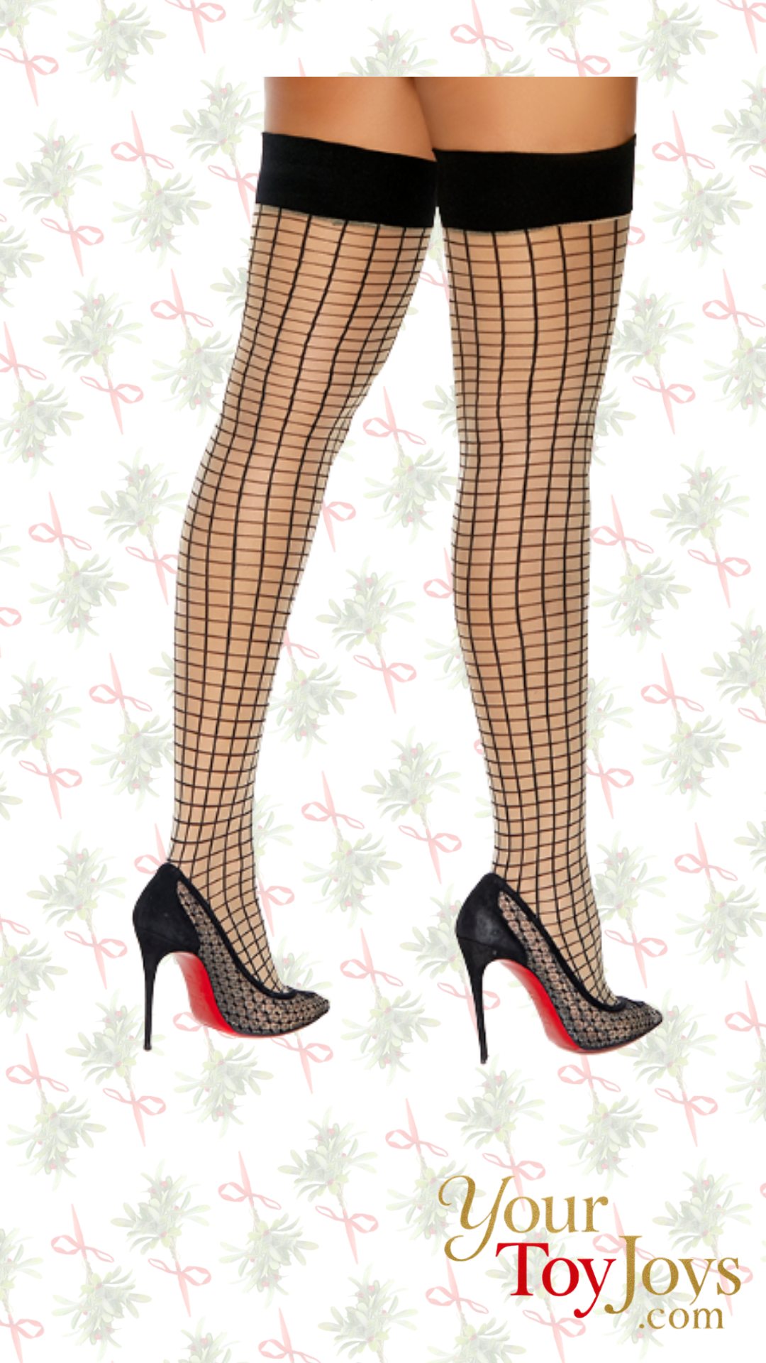 Striped Thigh High