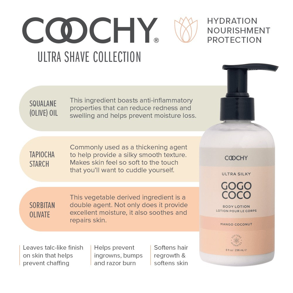 Ultra Gogo Coco Silky Body Lotion-Mango Coconut 8oz