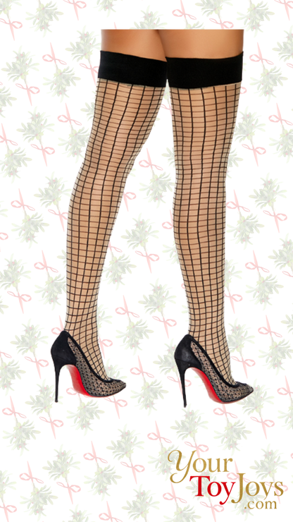 Striped Thigh High