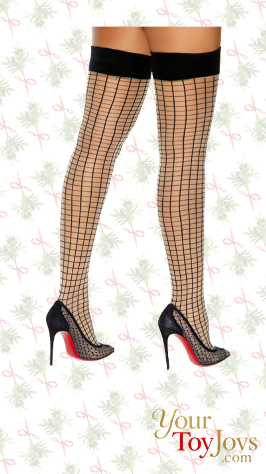 Striped Thigh High