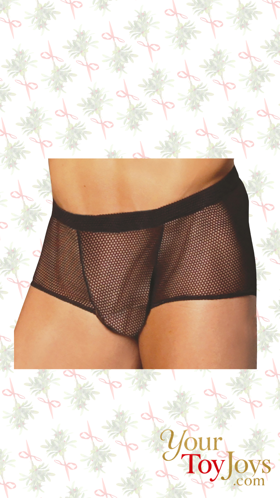 Men's Fishnet Boxer