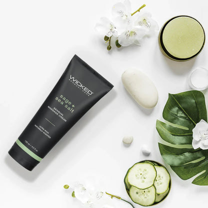 Sensual Massage Cream - Sage & Sea Salt