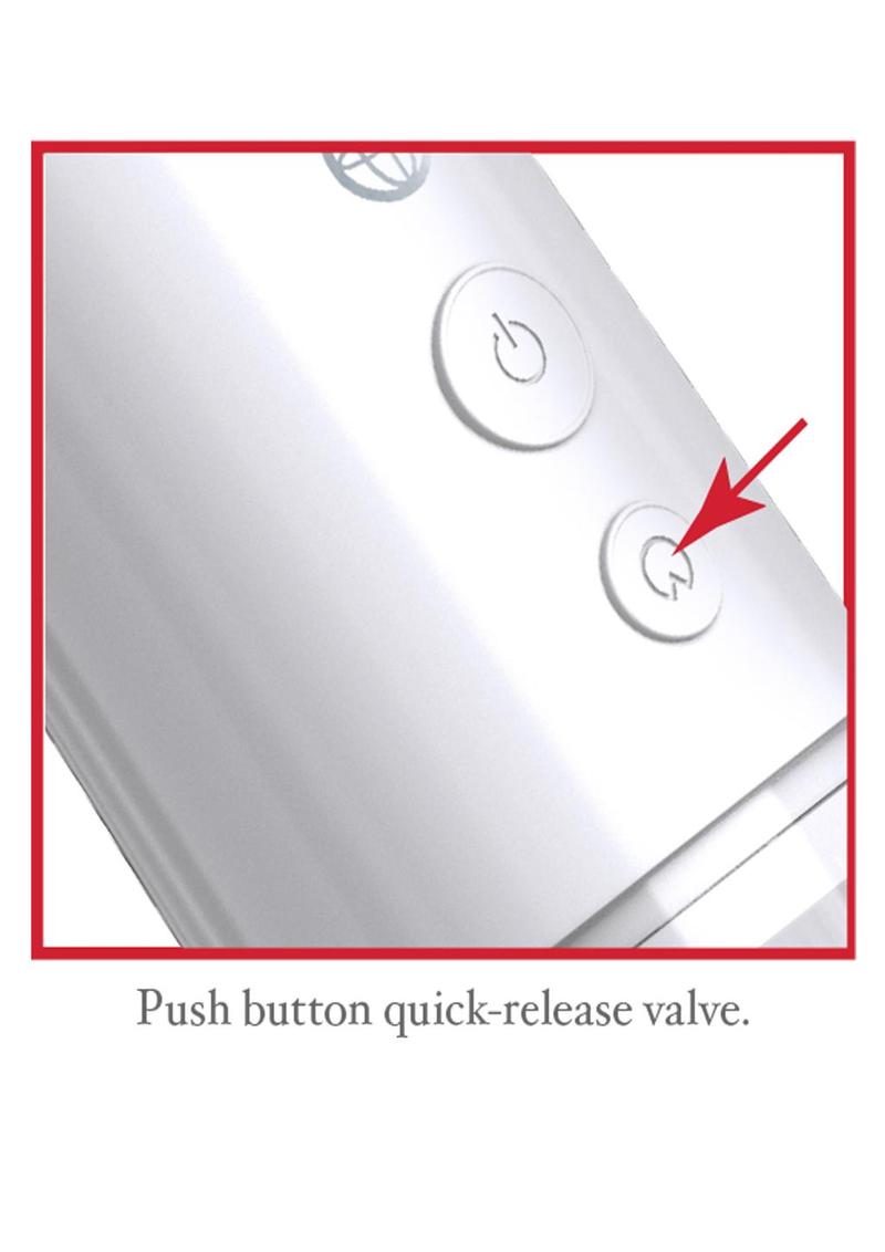 Penis Pump - Classix Auto-Vac Power Pump Penis Enlargement System - White