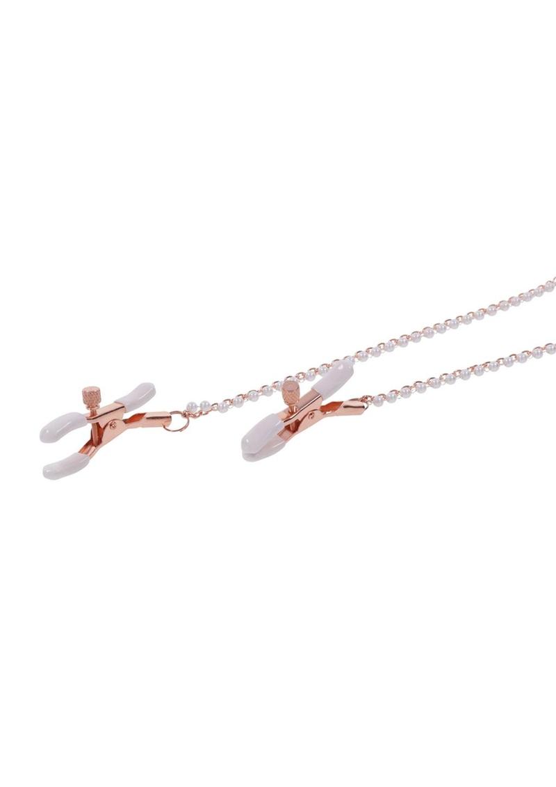 Sex & Miscielf Peaches 'n CreaMe Collar with Nipple Clamps