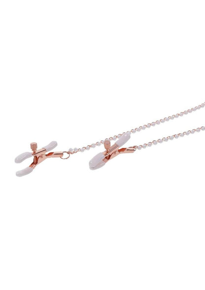 Sex & Miscielf Peaches 'n CreaMe Collar with Nipple Clamps