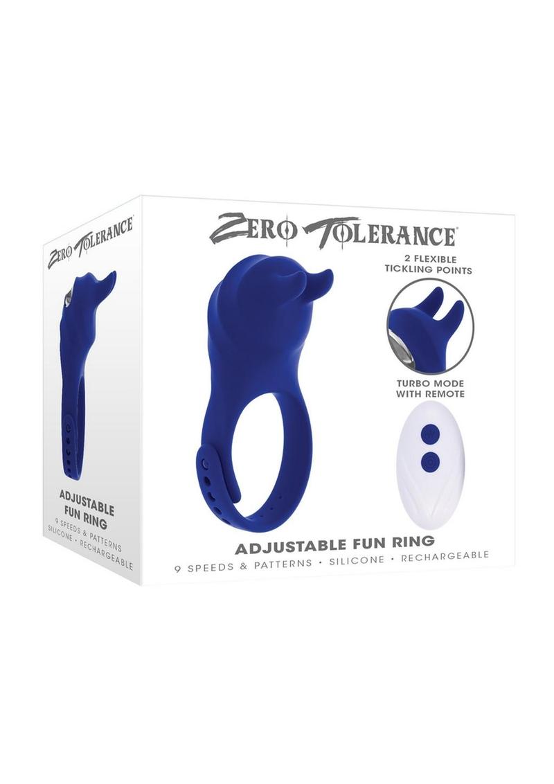 Zero Tolerance Adjustable Cock Ring