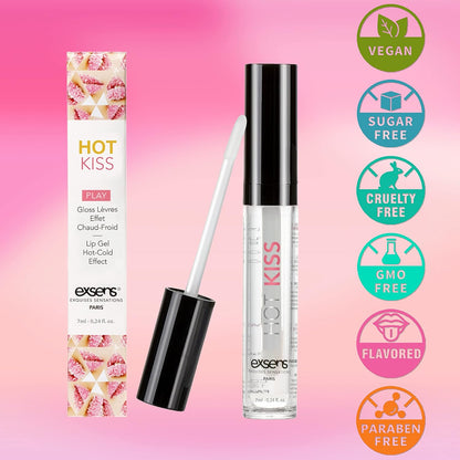 Hot Kiss Arousal Lip Gloss
