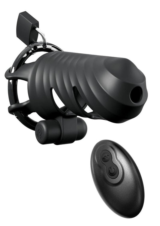 Remote Controlled Vibrating Cock Blocker